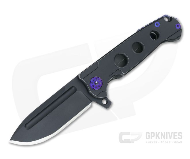 Andre de Villiers Mini Pathfinder Blackout Purple Flipper - ADV-028
