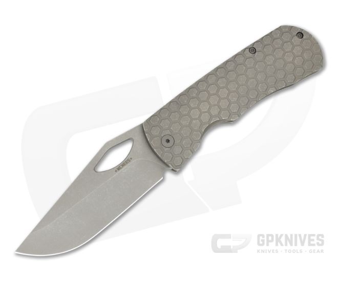 McNees Knives Dixon Honeycomb Atomic Stonewash - MNK-028