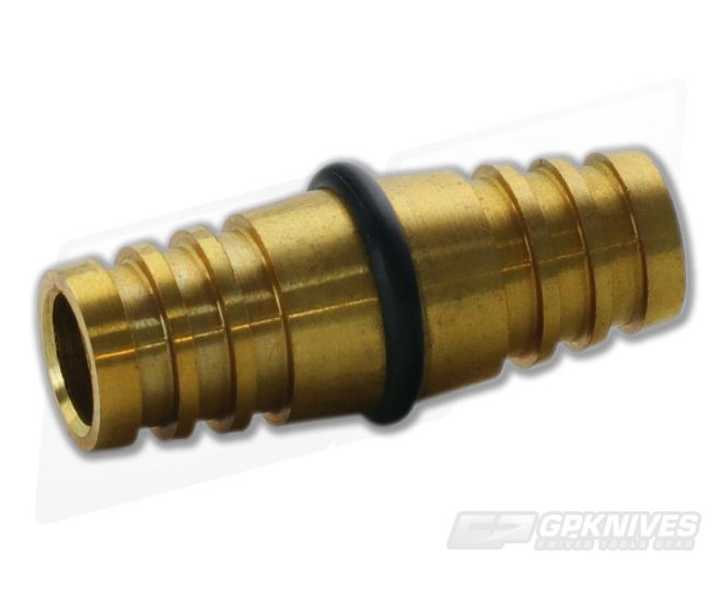 Hinderer Knives Alpha Bead Brass Polished - HK-0290