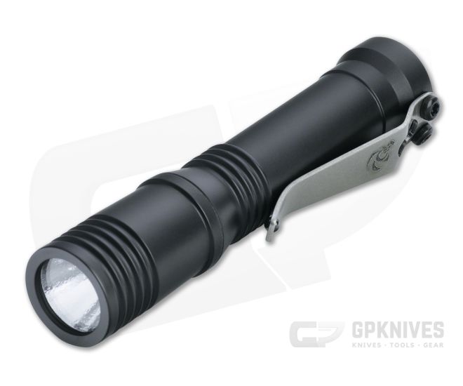Laulima Metal Craft Ion Slim Black Cerakote Aluminum 14500 Flashlight - LMC-LMC029
