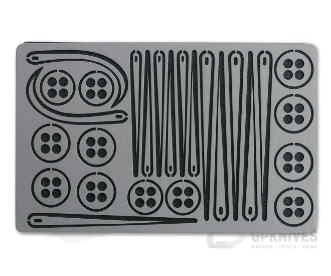 Maratac Emergency Titanium Sewing Kit Card - MAR-029