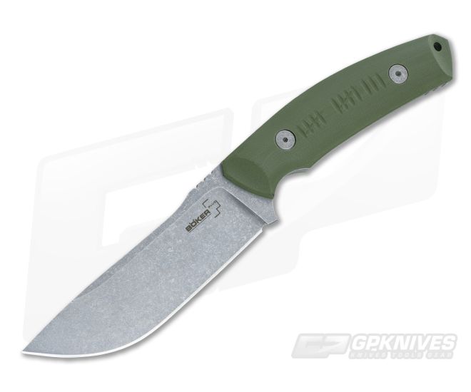 Boker Plus Blacklist Outdoor Field Fixed Blade 02BO007 - BO-02BO007