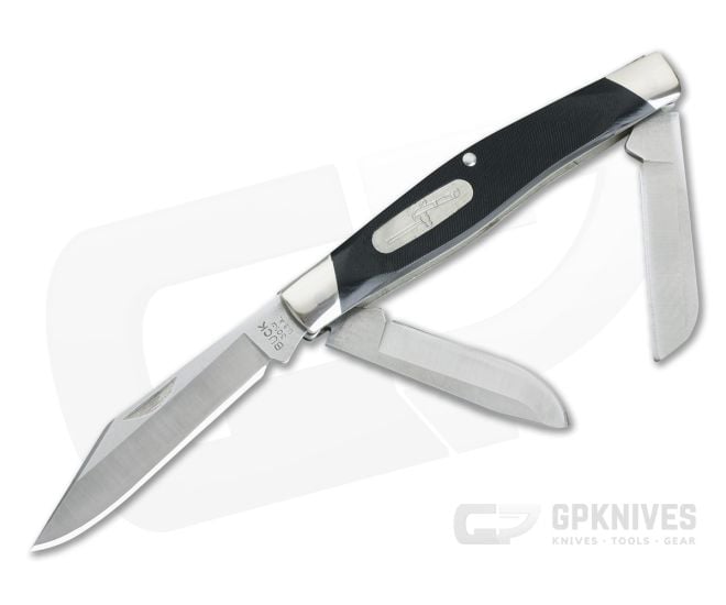 Buck Stockman Black Traditional Slipjoint 0301BKS - BU-0301BKS