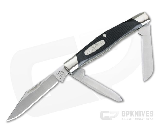 Buck Cadet Black Traditional Slipjoint 0303BKS - BU-0303BKS