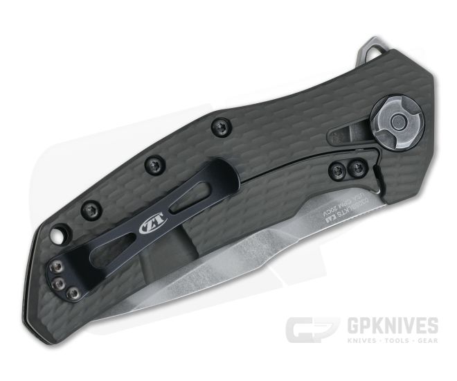 Zero Tolerance (ZT) 0308BLKTS BlackWash Tiger Stripe