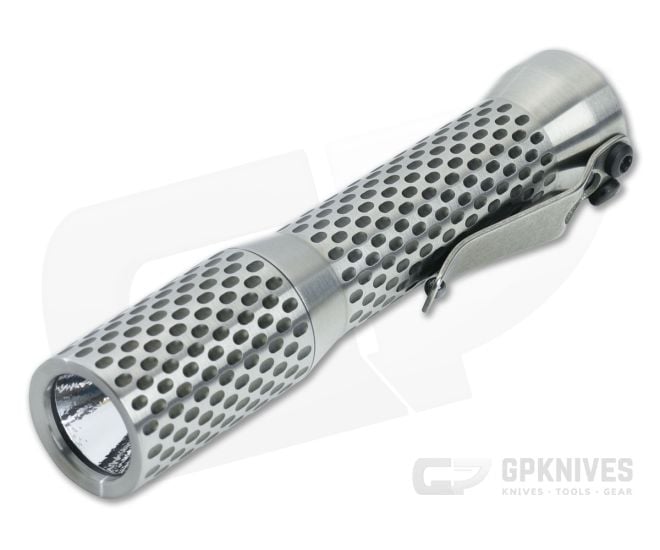 Dawson Machine Craft Divot Slim 14500 Flashlight Black Titanium (4500K) - DMC-031