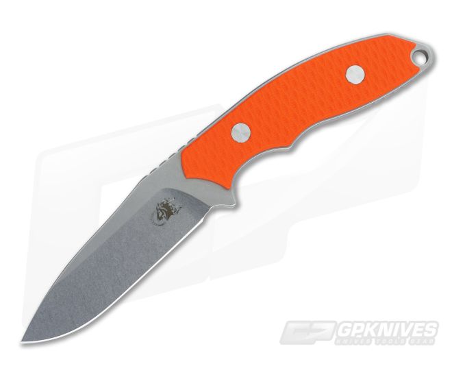 Hinderer Knives Flashpoint Orange 3" Fixed S35VN Blade - HK-0320