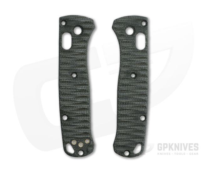 Putman Blade Scales Benchmade Mini Bugout 533 OD Green Micarta Custom Scales - PBS-032