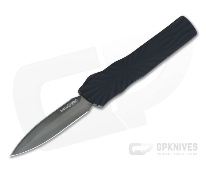 Brian Tighe and Friends Twist Tighe Small OTF Auto Black DLC Dagger 1301-6 - BTF-032