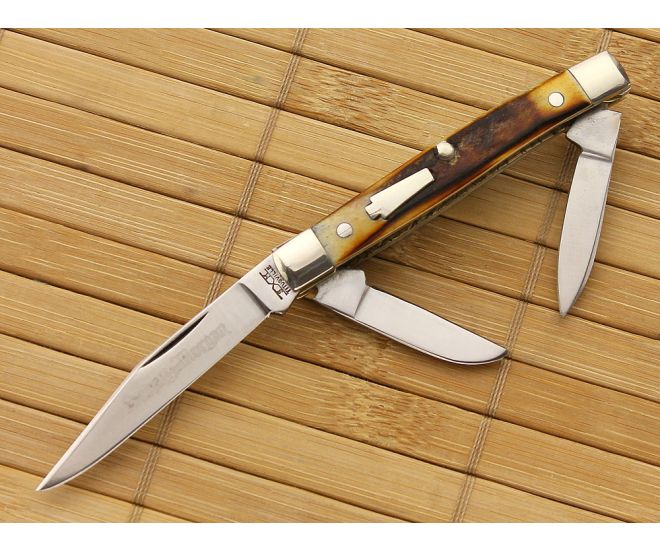 Queen S&M Gentlemans Stag Serpentine 3 Blades - QN-033135