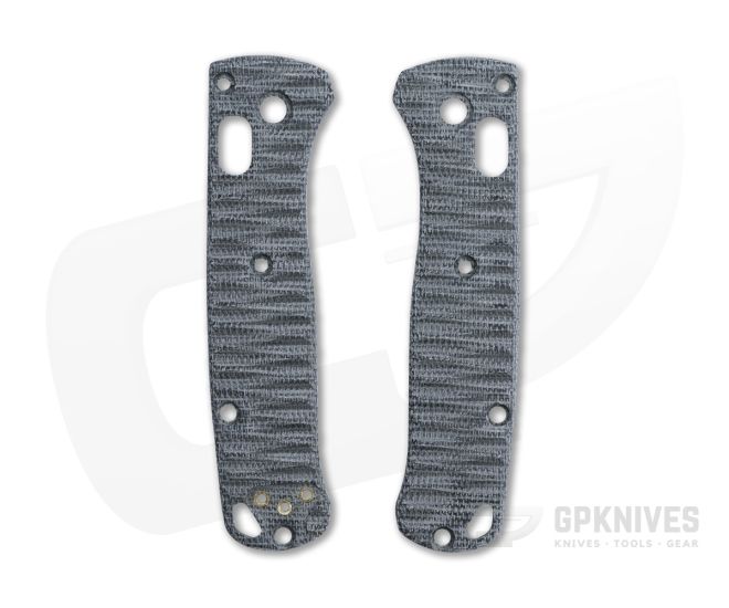 Putman Blade Scales Benchmade Mini Bugout 533 Black Micarta Custom Scales - PBS-033