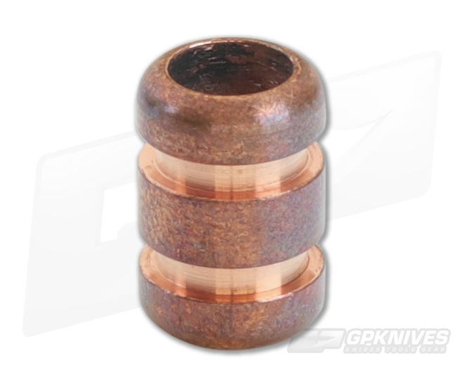 Ti Survival Copper Lanyard Bead Grooved Satin - TS-033