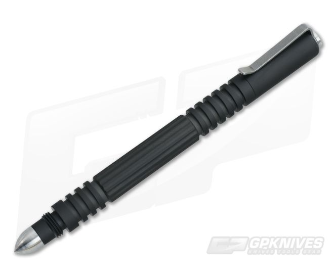 Hinderer Knives Investigator Pen Black DLC Stainless Steel - HK-0341