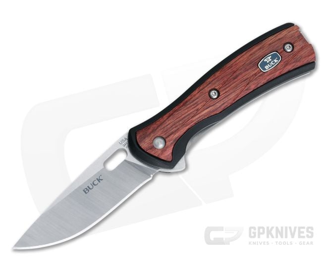 Buck Vantage Avid Small Rosewood Flipper 0341RWS - BU-0341RWS