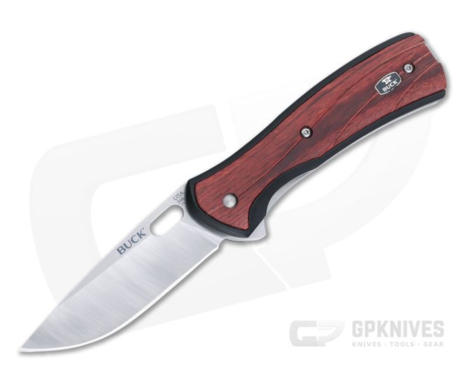 Buck Vantage Avid Large Rosewood Flipper 346RWS - BU-0346RWS