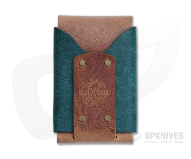 Willow Craft Slim Wask Wallet Sierra and Turquoise Pueblo - WCG-034