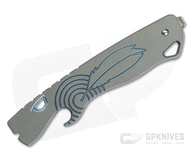 Lynch Northwest All Access Pass AAP V2.5 Stonewashed w/ Blue Milling Titanium Pocket Tool - LNW-034