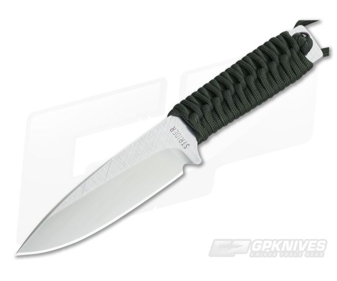 Strider Knives WP Hand Ground Spear PSF27 Green Cord #1 - SK-035