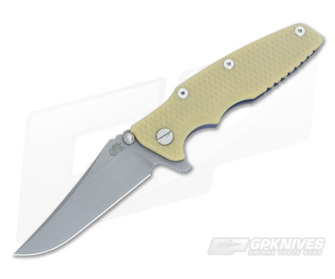 Hinderer Knives Eklipse Gen 2 Flipper Linen Working Finish - HK-0351