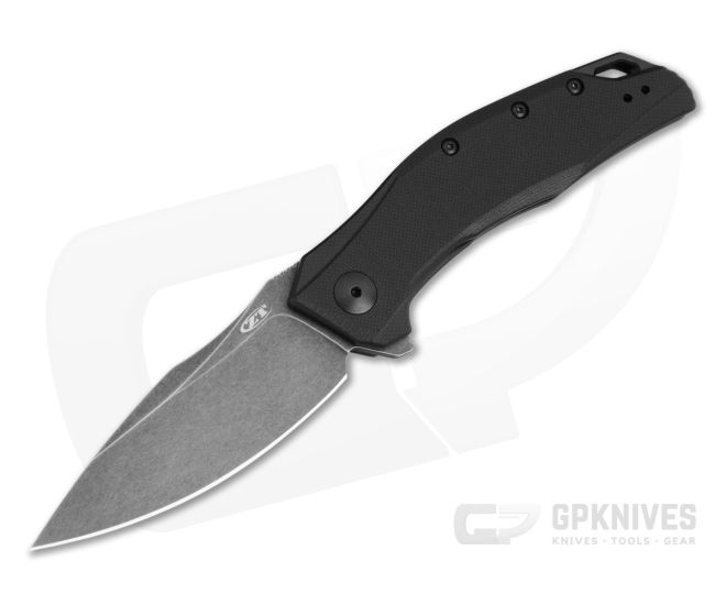 Zero Tolerance 0357BW BlackWash S45VN Black G10 SpeedSafe Flipper - ZT-0357BW