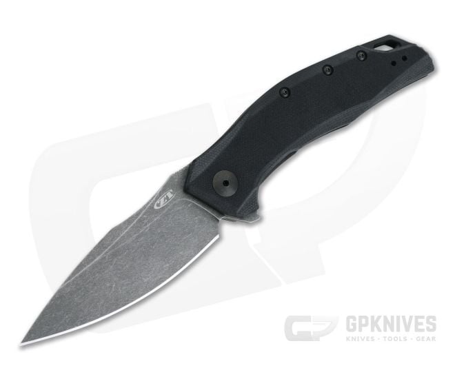 Zero Tolerance 0357BW BlackWash 20CV Black G10 SpeedSafe Flipper - ZT-0357BW