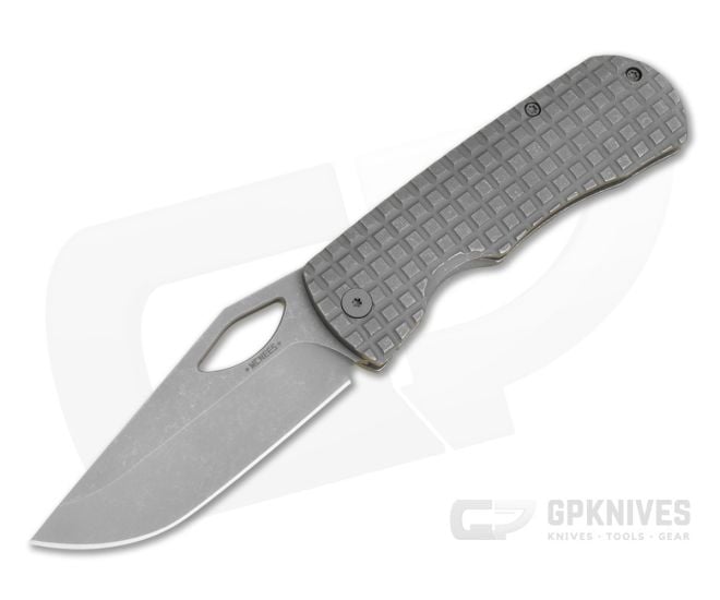 McNees Knives Little Dixon Frag Stonewash Atomic - MNK-035