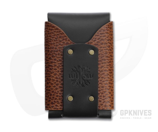 Willow Craft Slim Wask Wallet Black and Whiskey Dollaro - WCG-036