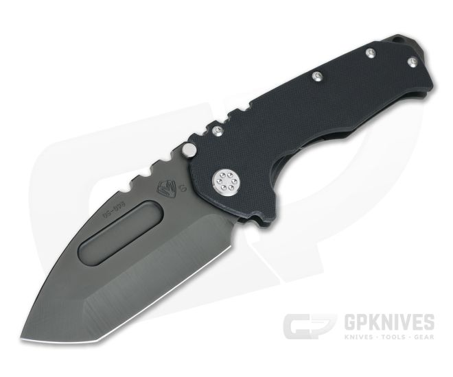 Medford Praetorian G Tanto PVD S35VN Black G10 Titanium Frame Lock Folder - MKT-036