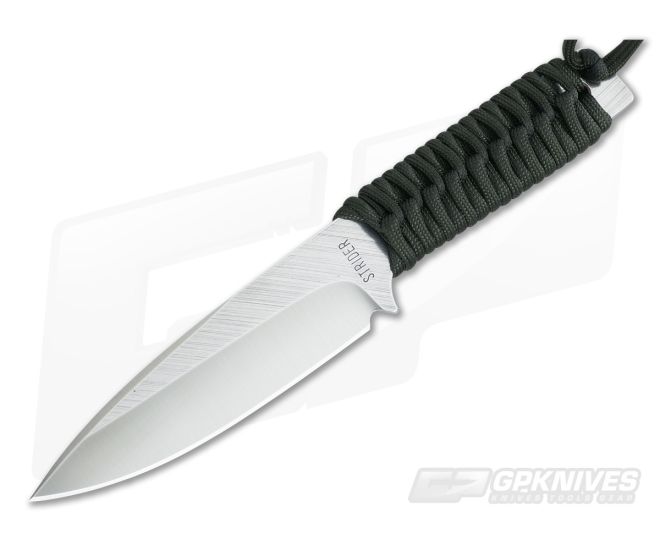 Strider Knives WP Hand Ground Spear PSF27 Green Cord #3 - SK-037