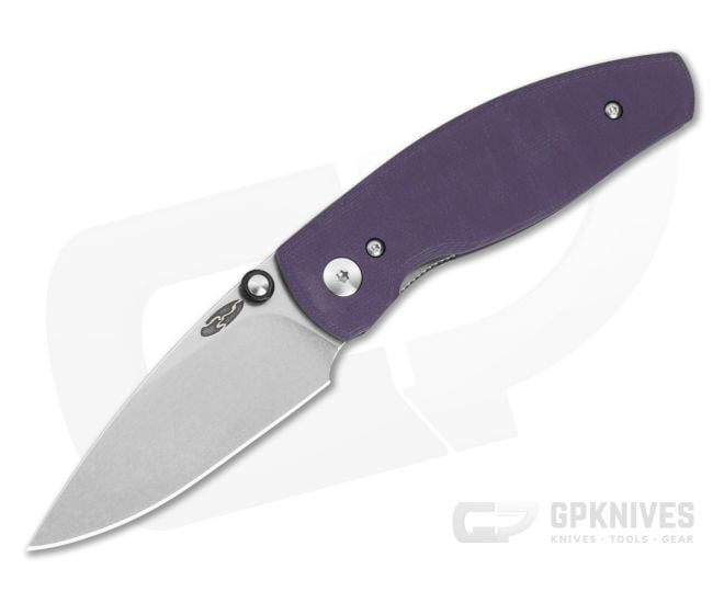 TRM Neutron 2 Popsicle Purple G10 MagnaCut Liner Lock Knife (3.00" Blade) - TRM-038