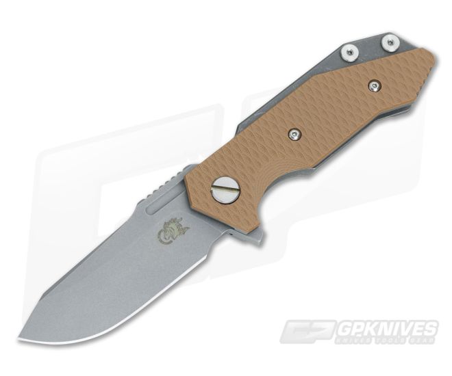Hinderer Knives Half Track 2.75" Coyote G10 Working Finish - HK-0397