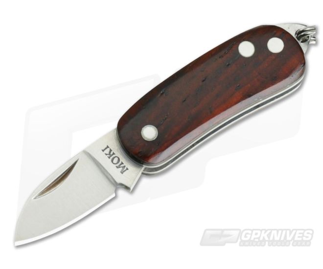 Moki Colon Mini Pendant Slip Joint Neck Knife Cocobolo - MK-039K