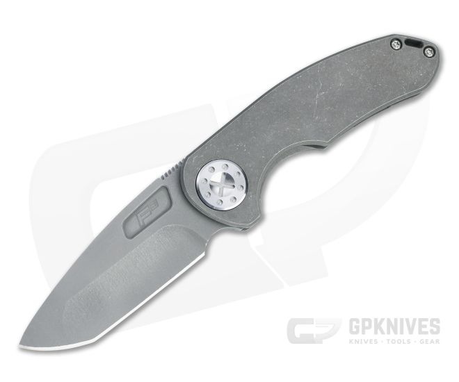 Curtiss Knives F3 Medium Dark Stonewashed XHP Spanto Non-Flipper Standard Slim Folder - CK-03