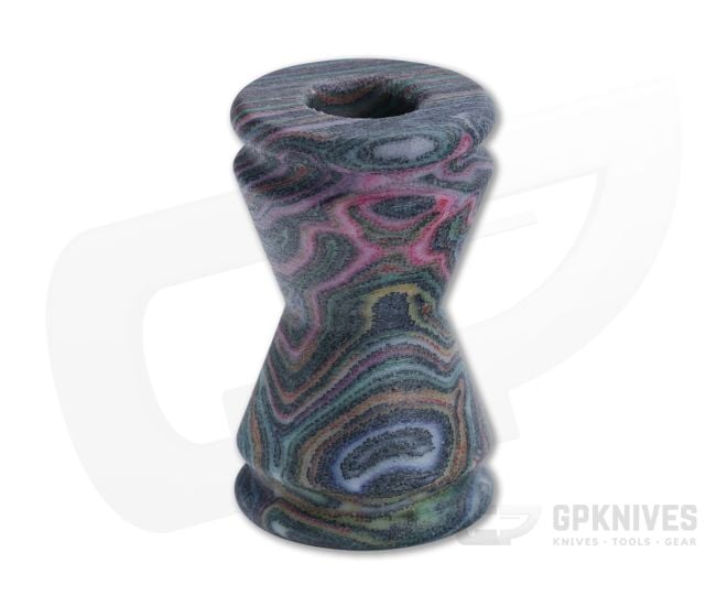 Dawson Machine Craft Monet Crazy Fiber Hourglass Lanyard Bead - DMC-03
