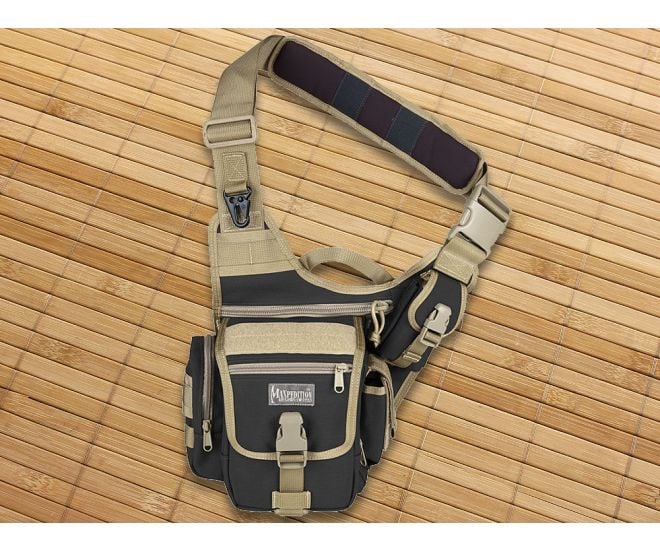 Maxpedition Fatboy Versipack Black/Khaki - MX-0403BK
