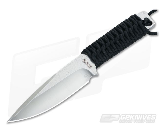 Strider Knives WP 1/4" Thick Hand Ground Spear PSF27 Black Cord - SK-041