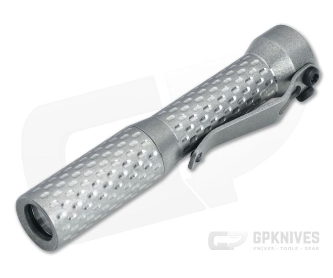 Dawson Machine Craft Divot Slimmer Flashlight Stonewashed Titanium (4500K) - DMC-041