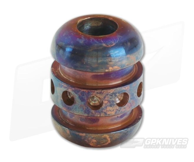 Ti Survival Copper Droid XL Lanyard Bead Patina Finish - TS-041