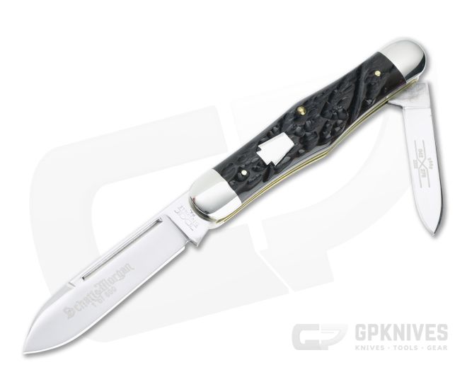 Queen Schatt & Morgan 2008 Series XVIII Swell Center Jack Brown Bone Slip Joint 042276 - QN-042276
