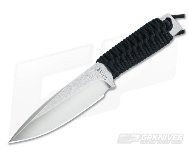 Strider Knives WP Hand Ground Spear PSF27 Black Cord #2 - SK-042