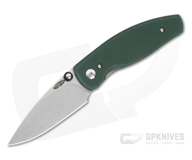 TRM Neutron 2 Forest Green G10 MagnaCut Liner Lock Knife (3.00" Blade) - TRM-042