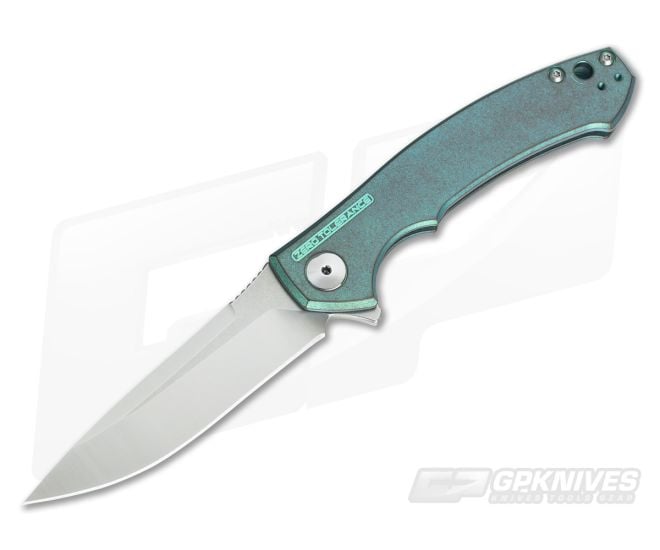 Zero Tolerance 0450 TiSurvival Lady Liberty Anodized Titanium Flipper - ZT-0450-09
