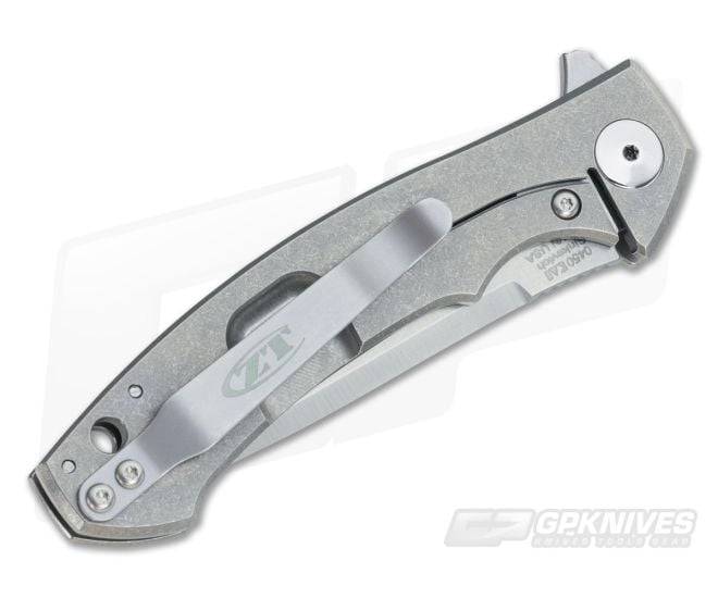 Zero Tolerance ZT 0450 Sinkevich Titanium Frame Lock Flipper Knife