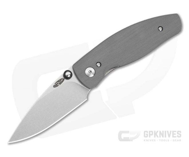 TRM Neutron 2 Slate Gray G10 3D MagnaCut Liner Lock Knife (3.00" Blade) - TRM-046