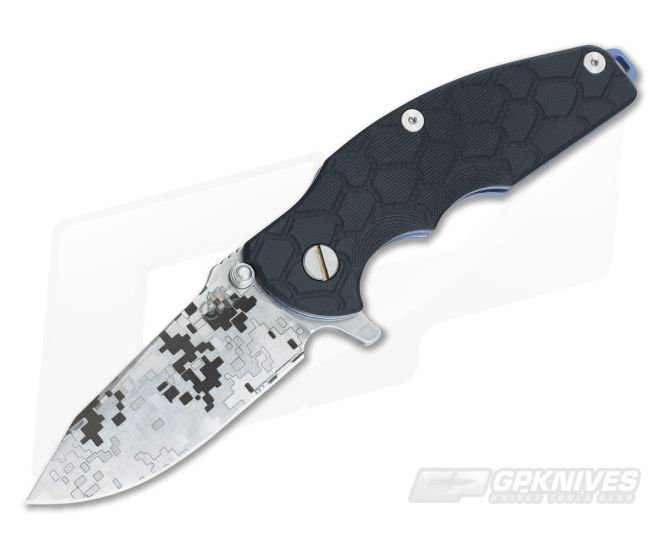Hinderer Knives Digi Camo Jurassic S35VN Spear Point Battle Blue #067 - HK-0472