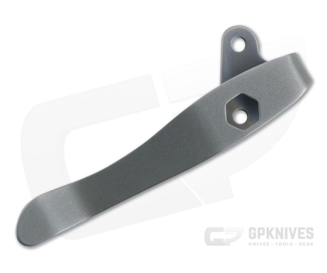 Lynch Northwest Kershaw Leek/Blur Sandwashed Titanium Deep Carry Clip - LNW-048