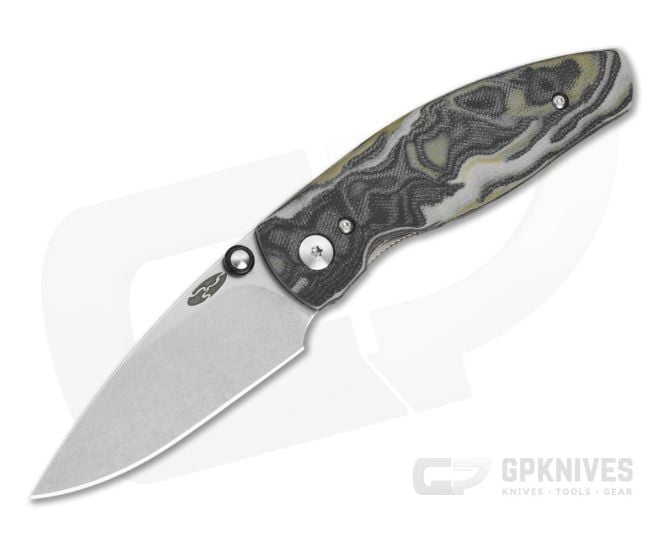 TRM Neutron 2 Midnight Jungle G10 3D MagnaCut Liner Lock Knife (3.00" Blade) - TRM-049