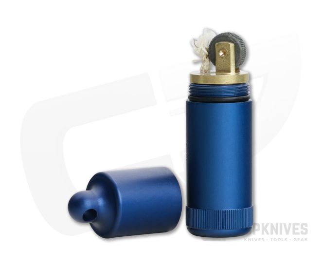 Maratac CountyComm XL Peanut Lighter Anodized Aluminum Blue - MAR-049