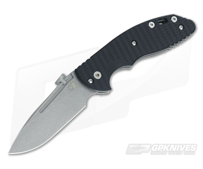 Hinderer Knives XM Slippy Working Finish 20CV Slicer Black G10 - HK-0510