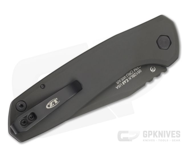 Zero Tolerance 0512BLK Auto - Black Micarta - Black CruWear